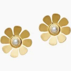 Lele Sadoughi 14K Plated Faux Pearl Earrings